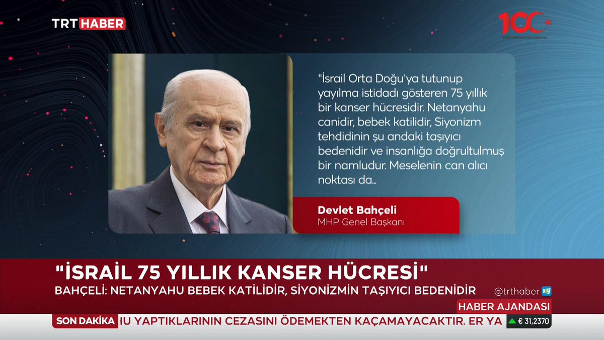 Netenyahu canidir, bebek katilidir. Siyonizm tehdidinin şu anda ki taşıyıcı bedenidir ve insanlığa doğrultulmuş namludur.