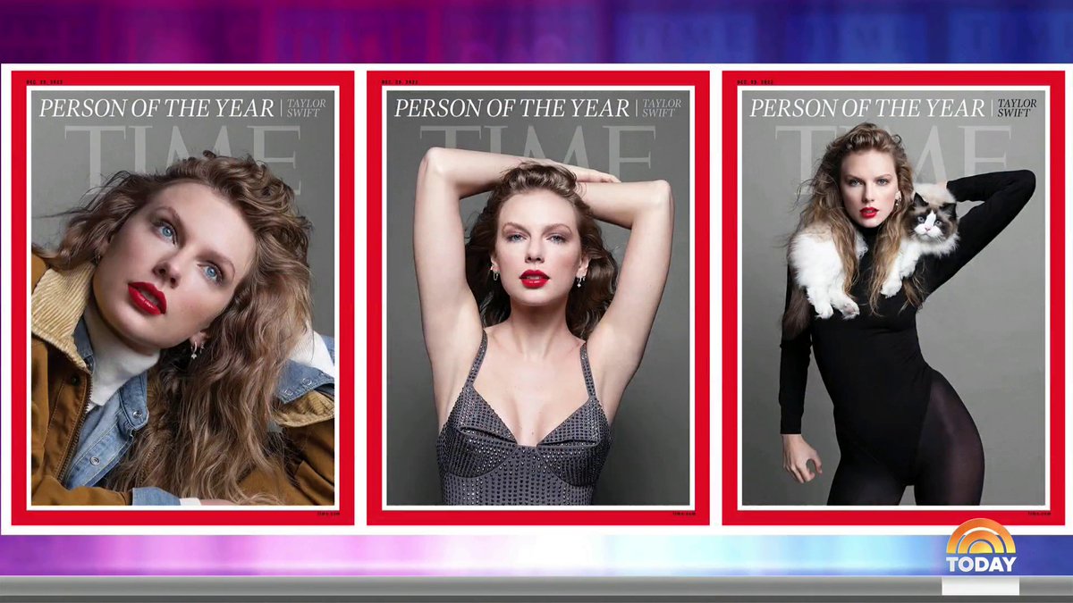 Taylor Swift is TIME’s 2023 Person of the Year, TIME exclusively revealed on TODAY. The singer was selected from a shortlist of nine finalists. The singer-songwriter opened up about her record-breaking tour, owning her music, her relationship with Travis Kelce and more.