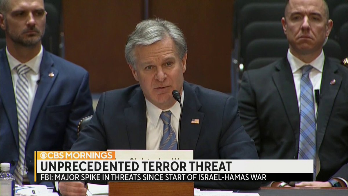 The FBI is warning terror threats are up to unprecedented levels since Hamas’ October 7 attack on Israel. A new intel report warns foreign terrorist groups will likely use the conflict to "increase calls for violence" in the U.S. this holiday season.