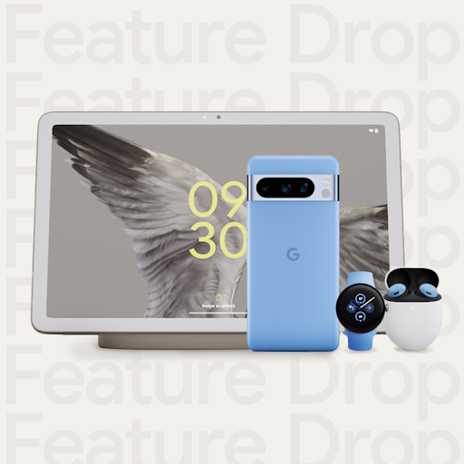 #TeamPixel, we come bearing gifts!🎁 #Pixel8 Pro is now running Gemini Nano that powers AI features like Summarize in Recorder📝& Smart Reply in Gboard.💬 But that’s not all! Learn how a new #FeatureDrop makes your Pixel (even older ones) feel new again: