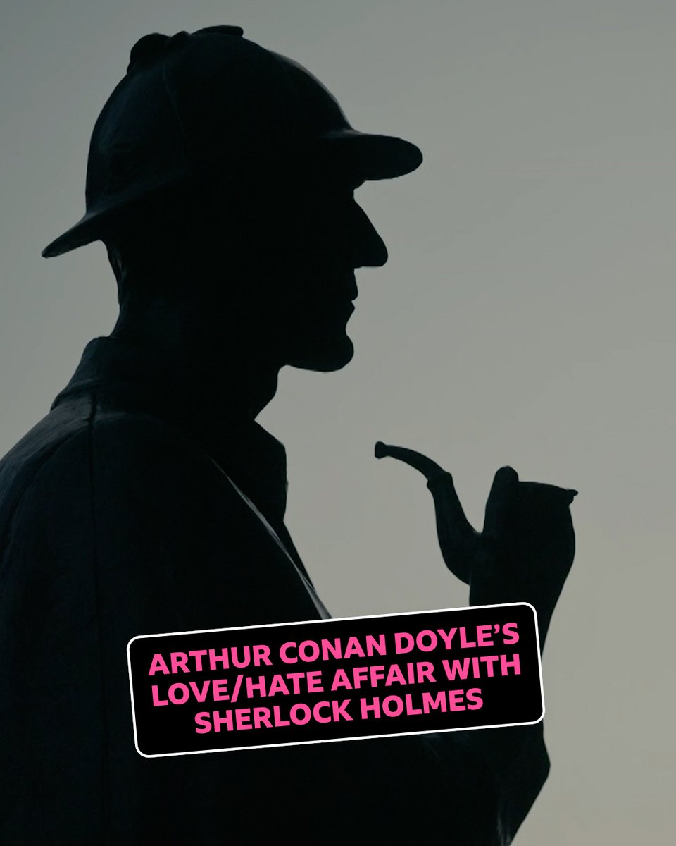 Why did Arthur Conan Doyle love to hate his greatest creation, Sherlock Holmes? 🕵️🔎 Killing Sherlock: Lucy Worsley on the Case of Conan Doyle premieres on Sunday on BBC iPlayer and at 9pm on BBC Two.