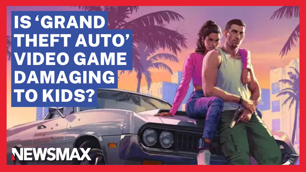 How bad is the all-time best-selling "Grand Theft Auto" video game for kids? Carl debates its effects with a panel of experts on #FRONTLINE on NEWSMAX. #GTA6 #GTA5