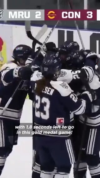"Somehow it went in" 😳 Behind the Moment: Breanne Trotter's miraculous goal in the 2023 U SPORTS women's hockey final for the Mount Royal Cougars 🚨