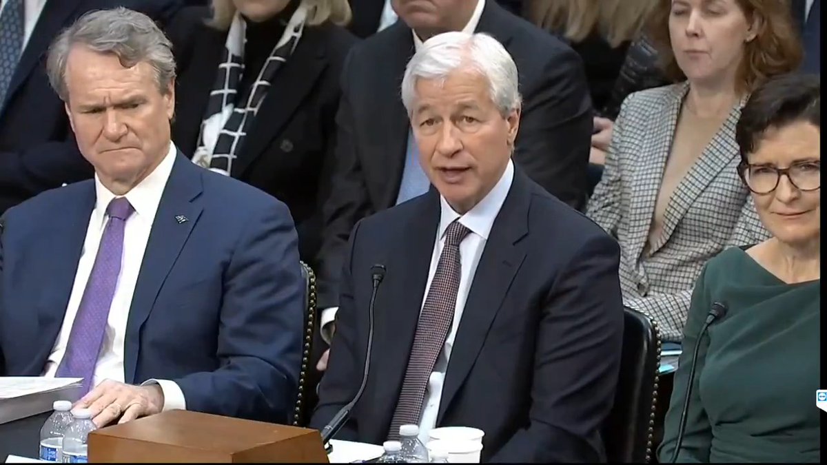 JUST IN: JPMorgan CEO Jamie Dimon says he would "close down" #Bitcoin &amp; crypto if he were the government. "The only true use case for it is criminals, drug traffickers, money laundering, tax avoidance."