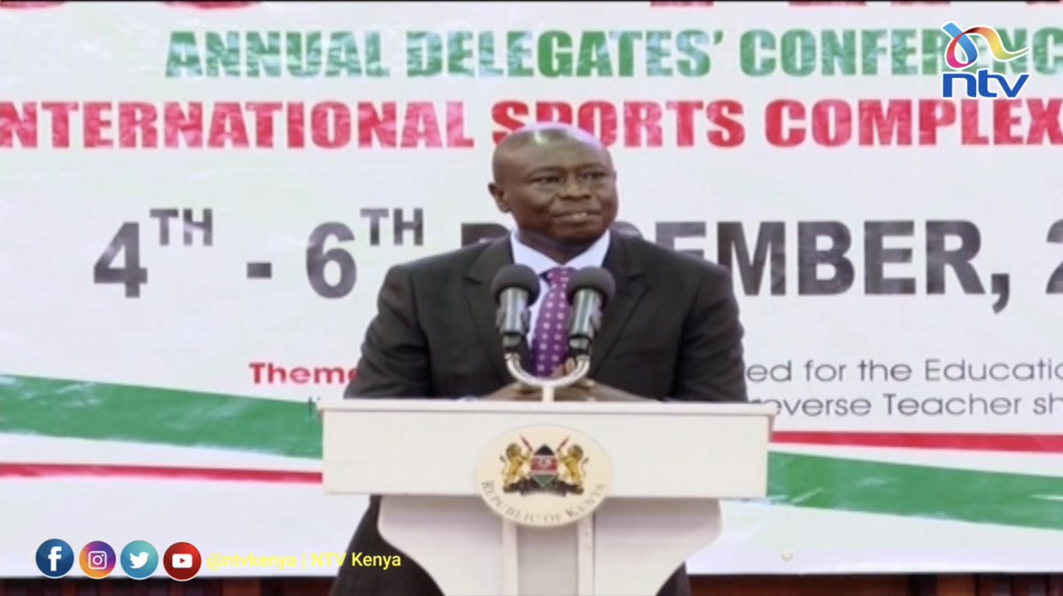 DP Gachagua to teachers: Nikiwa kwa bafu na niskie mambo yenu yanaharibika, ntatoka na sabuni. Via @SChazima