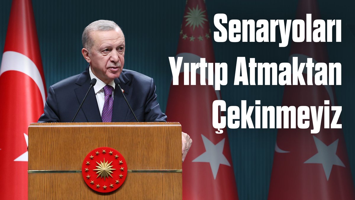 Operasyonlarımız neticesinde bitkisel hayata giren bölücü terör örgütünü canlandırma, yeniden palazlandırma çabalarının farkındayız. Kimin kiminle iş tuttuğunu çok iyi biliyoruz. Daha önce yaptığımız gibi bir gece ansızın gelerek tüm senaryoları yırtıp atmaktan çekinmeyiz.