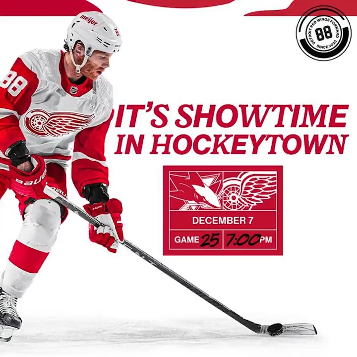 IT'S SHOWTIME! 🎬 Coach Lalonde confirms Patrick Kane will make his #RedWings debut tomorrow. 👀 Be here 🎟️ »