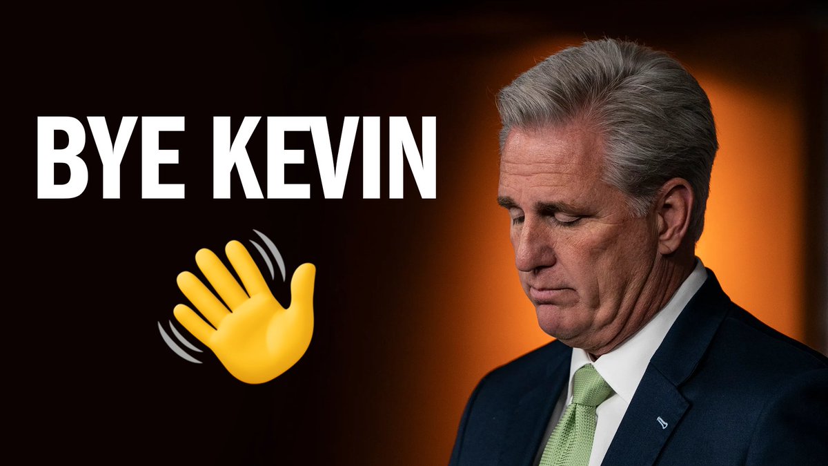 Former Kevin McCarthy is quitting Congress. He’s essentially saying if he cannot run the place as Speaker, then he will leave. There’s an Establishment Exodus from the House Republican Conference. It’s my hope that we backfill these establishment entities with folks who are willing to fight for the America First agenda. But for all of the self-congratulatory videos that McCarthy may make, his unwillingness to stay and vote for even the most basic Republican priorities until the end of his term may imperil our ability to get the job done.