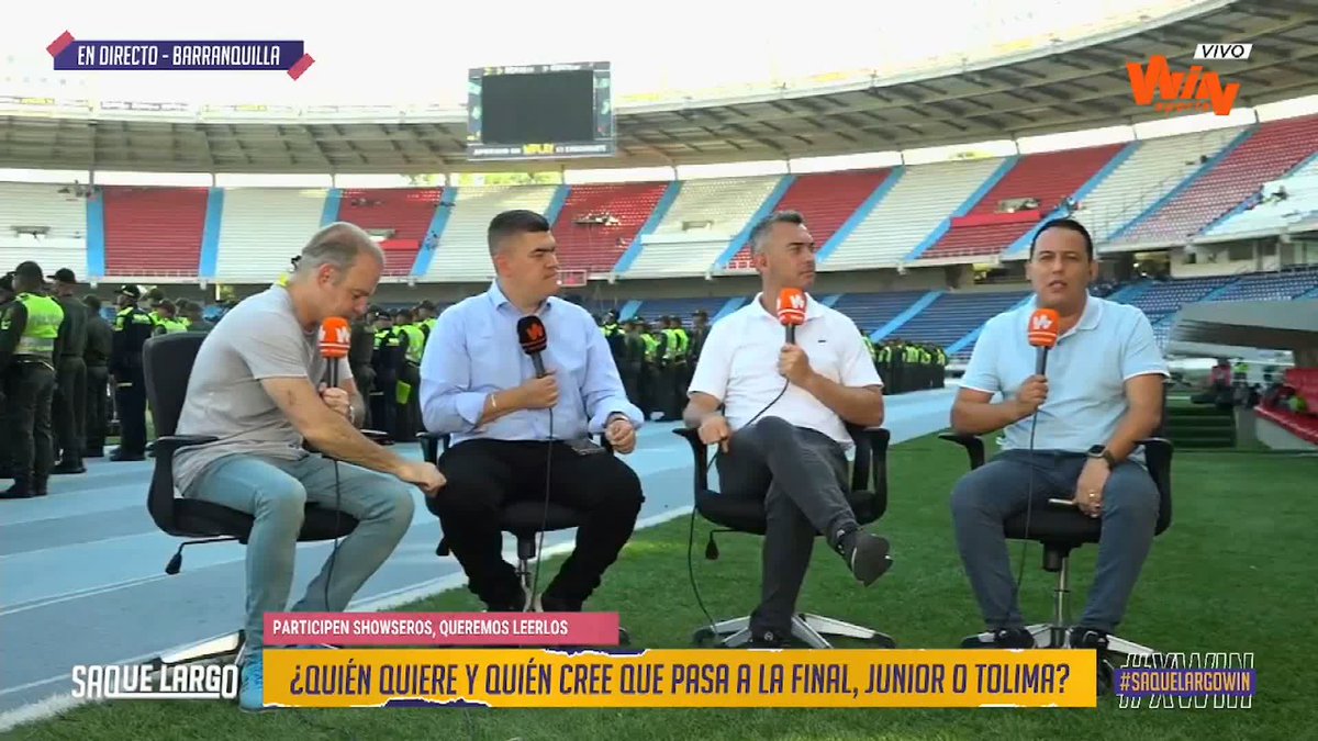“Con el corazón quiero que pase Junior y con la razón creo que va a pasar Junior”, JOSÉ HUGO ILLERA #SaqueLargoWIN