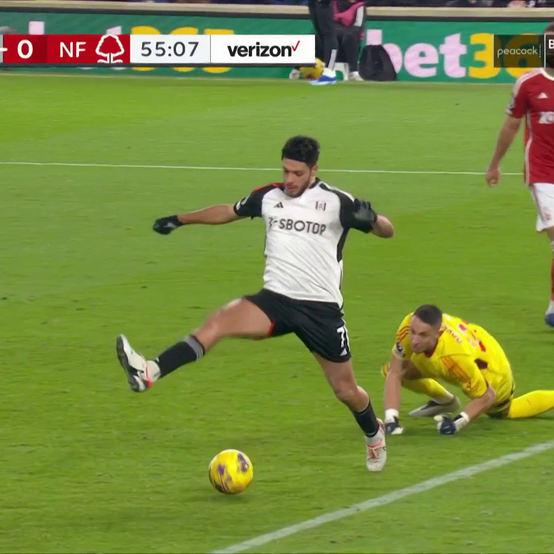 Sweet little backheel finish from Raúl Jiménez 💫 (via NBC Sports Soccer)