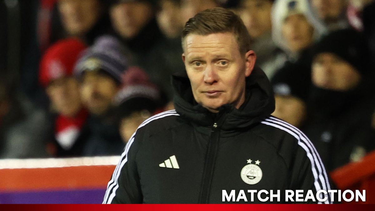 Post-match reaction from Barry Robson.