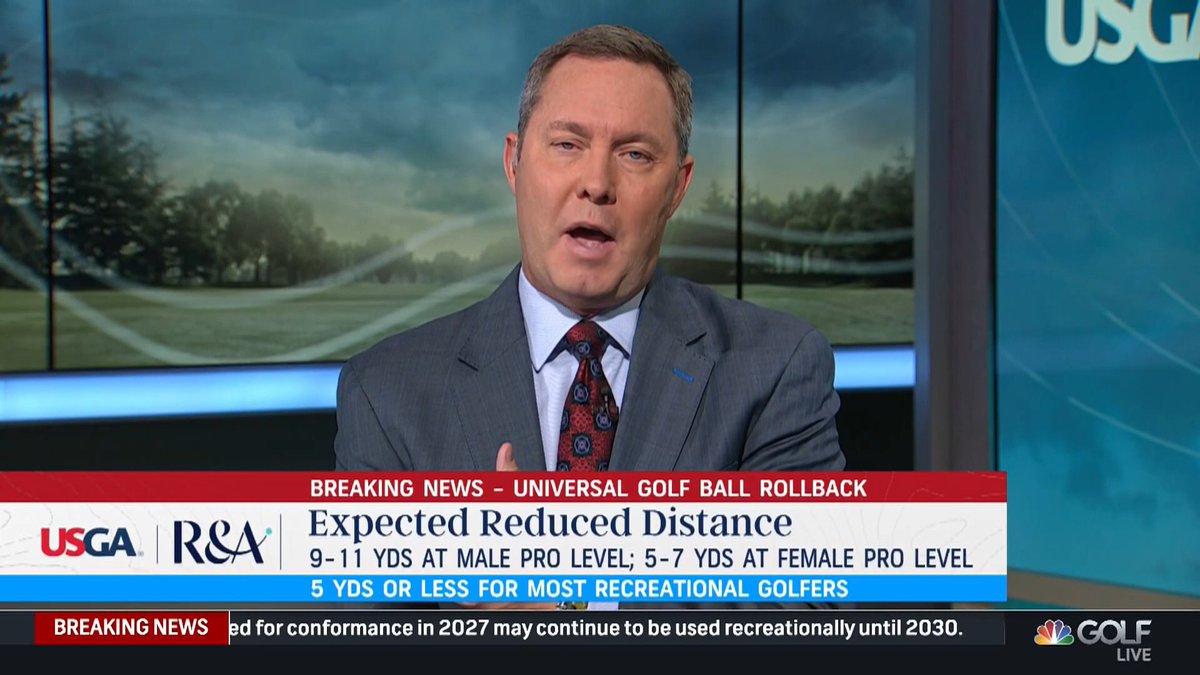 There's plenty of room to move forward on the tee box. There's just not much room left to go backwards. Michael Whan has a simple option for the recreational golfer.