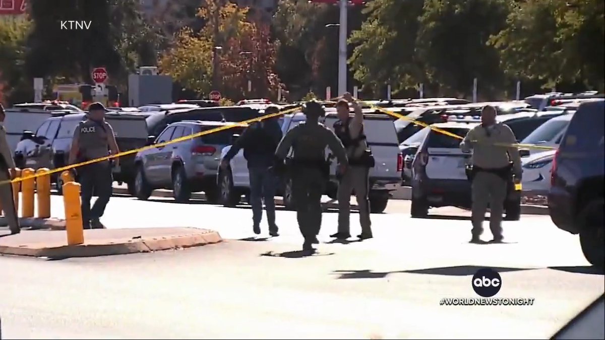 At least three people have died, plus the suspect, following the shooting on the campus of the University of Nevada, Las Vegas. UNLV said shots were reported at Beam Hall, as well as the student union, which is next door. Will Carr has the latest.