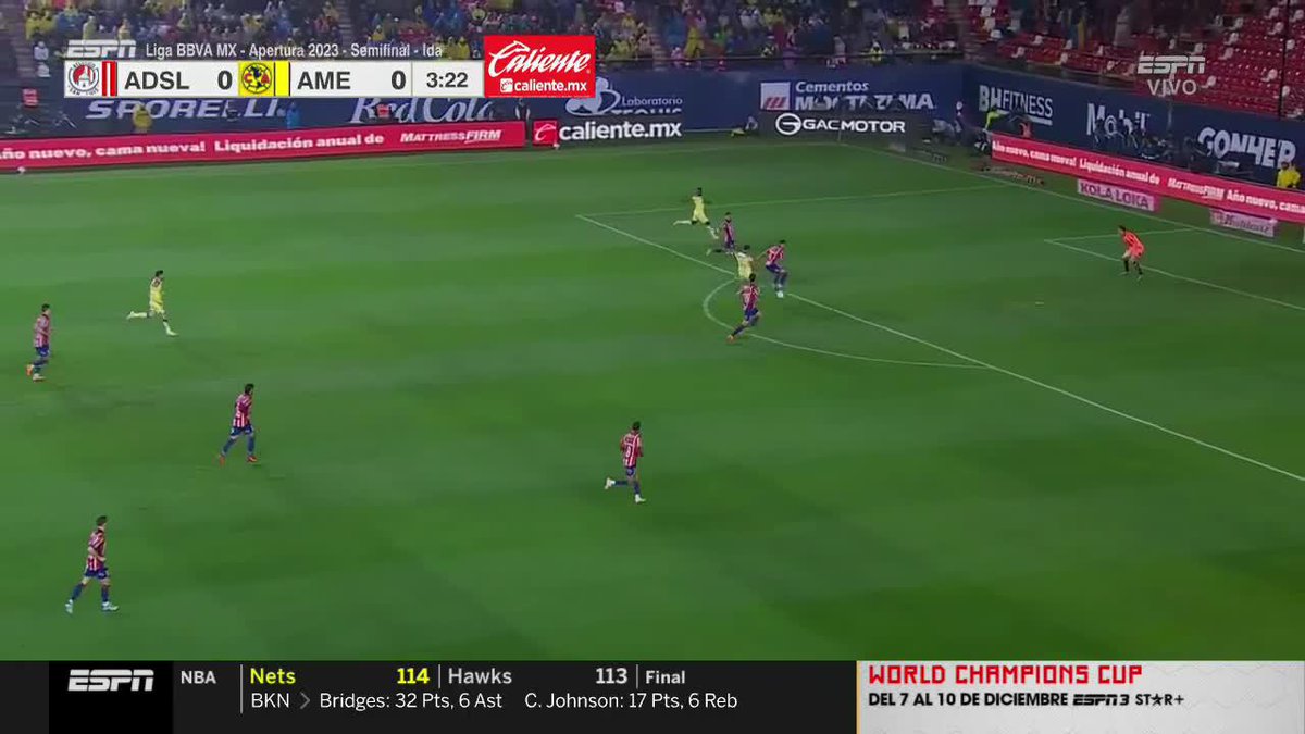 ¡GOOOOOOOL DEL AMÉRICA! 🦅🦅 LES BASTARON CUATRO MINUTOS, Diego Valdés abrió el marcador 📺 EN VIVO x #ESPNenStarPlus