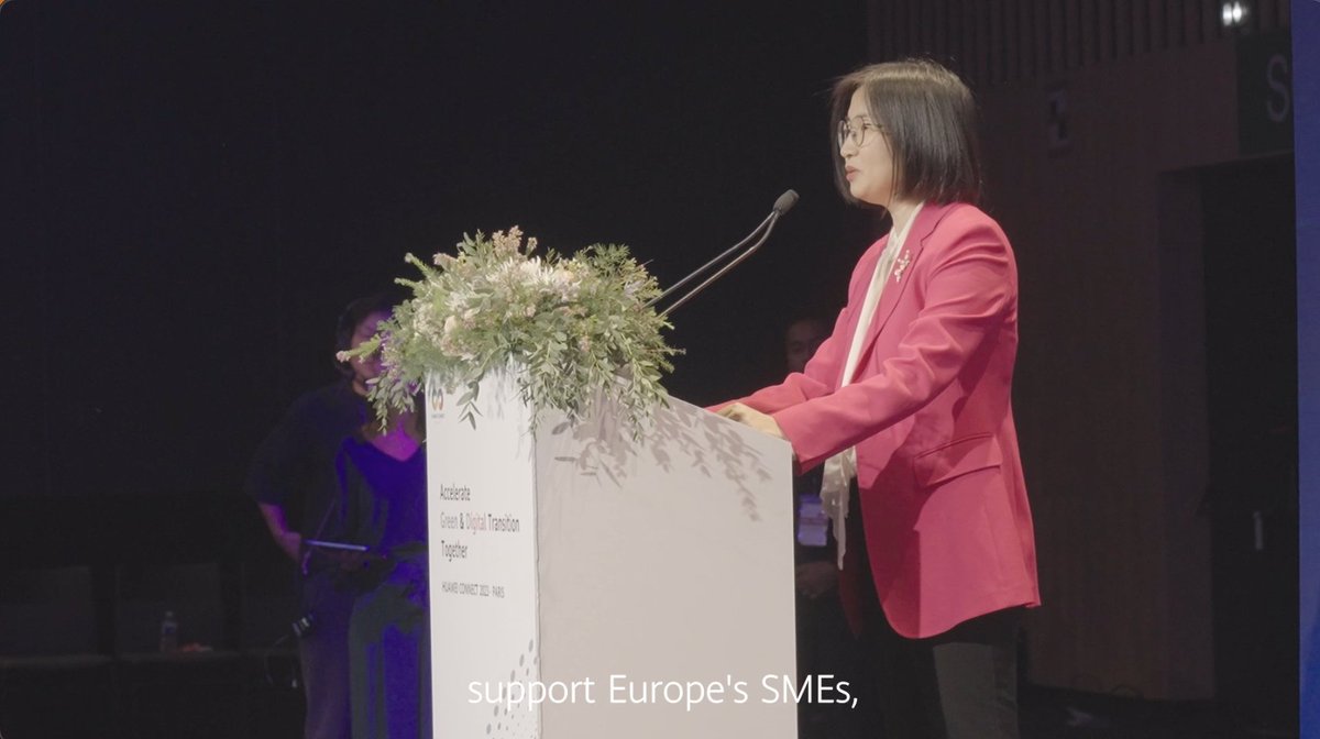 At #HuaweiConnect 2023 in Paris, #Huawei expressed its eagerness to work with private and public sectors in Europe to boost commercial business in SMEs. Watch the livestream replay for more details: