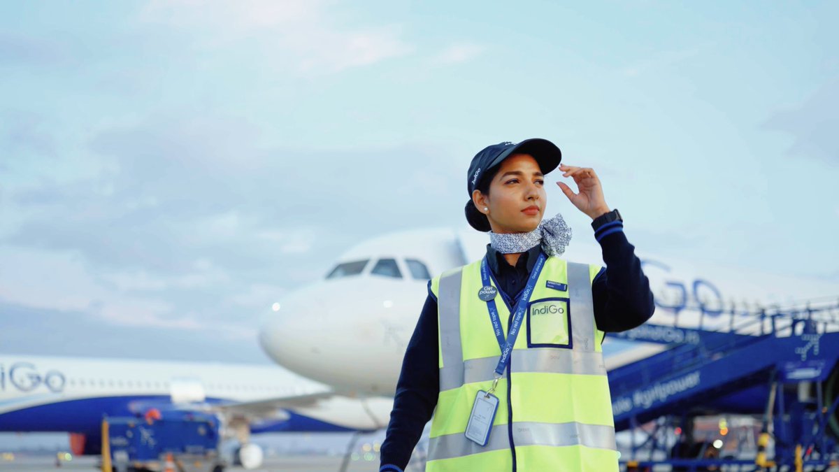 Excellence in airport operations daily and non-stop. #HappyAOCSDay #PowerOfWe #WeAreHereToWin #goIndiGo #IndiaByIndiGo