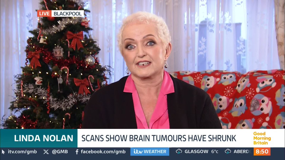 'I knew straight away it was good news by the look on my consultant's face' In March, Linda Nolan joined us to reveal the devastating news that her cancer had spread to her brain. Linda exclusively shares the news that her tumours have shrunk and not spread.