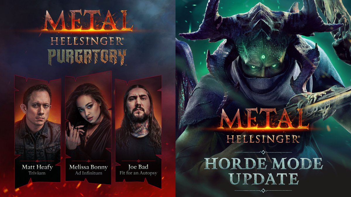 Hell sings to new tunes. 🔥 Show the Horde the meaning of Metal: