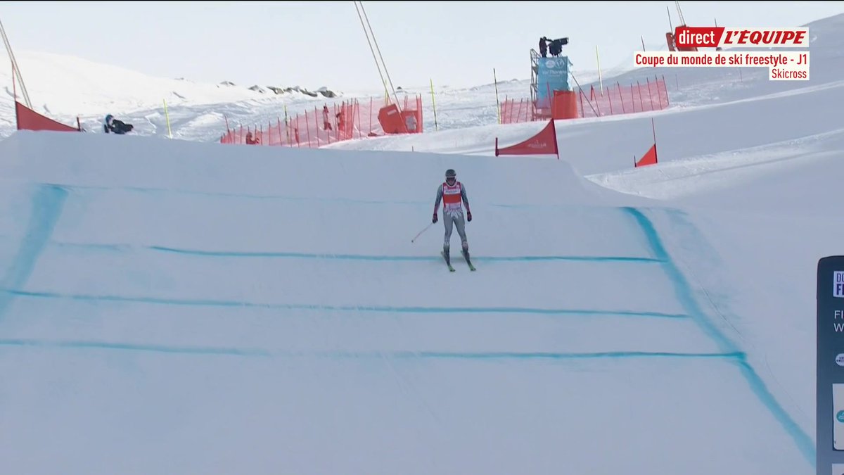 C'est parti pour la Coupe du monde de ski freestyle ! On débute avec le skicross #lequipeSKI