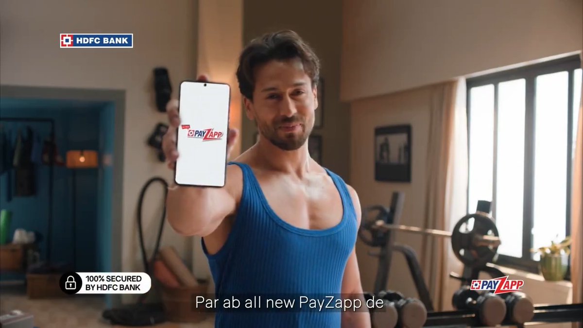 .Tiger Shroff, our quintessential action hero has a power-packed payments solution for all with the all-new PayZapp by HDFC Bank. It lets you pay anyone, anyhow, anywhere with absolute ease and security. #PayYourWay by downloading the app today. Visit: #HDFCBank #Bank #PayZapp #Payment #UPI #UPIPayment #TigerShroff #Action