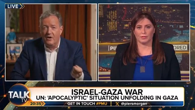 "Why won't you let journalists go into Gaza?" Piers Morgan challenges Israeli Ambassador Tzipi Hotovely on why reporters aren't allowed into the war zone unless they're with the IDF. Tzipi Hotovely | Piers Morgan | Talk | #PMU