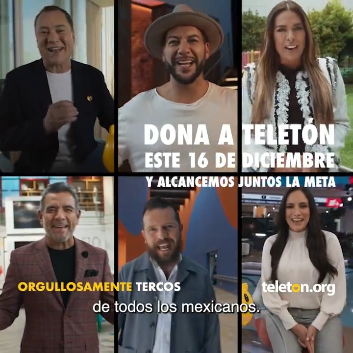 Tus conductores favoritos Galilea Montijo, Héctor Sandarti Faisy 🐺, DANIEL HABIF, Danielle Dithurbide y Mariano Osorio, tienen un mensaje para ti. #Teletón2023 #OrgullosamenteTercos #TambiénVaPorAcapulco