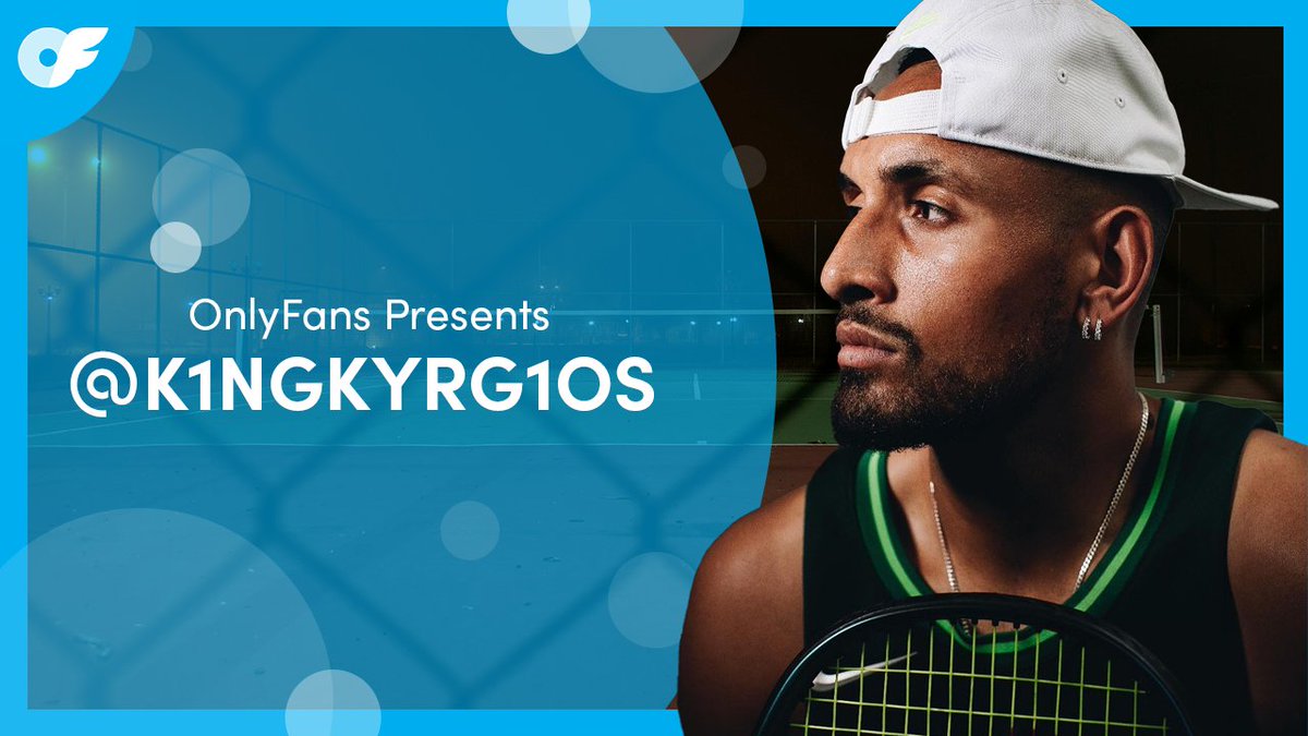 King Nicholas Kyrgios is now on OnlyFans. Subscribe now!