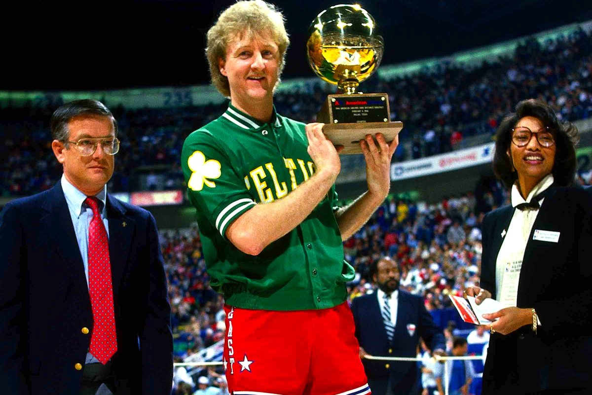 🏀 12x All Star 🏀 3x MVP 🏀 3x NBA Champion 🏀 2x Finals MVP 🏀 9x All-NBA 1st Team Happy Birthday Larry Bird!