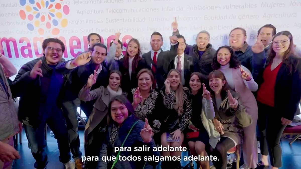 Sueño con construir de la mano de este gran equipo un país donde cada persona pueda alcanzar sus aspiraciones. #FuerteComoTú