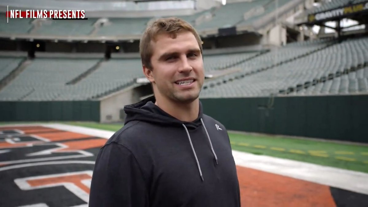 A football field holds 100 yards worth of memories. Cincinnati native Sam Hubbard's unlikely path to the NFL has landed him right where he wants to be, playing for his hometown Cincinnati Bengals 🧡 #NFLFilmsPresents
