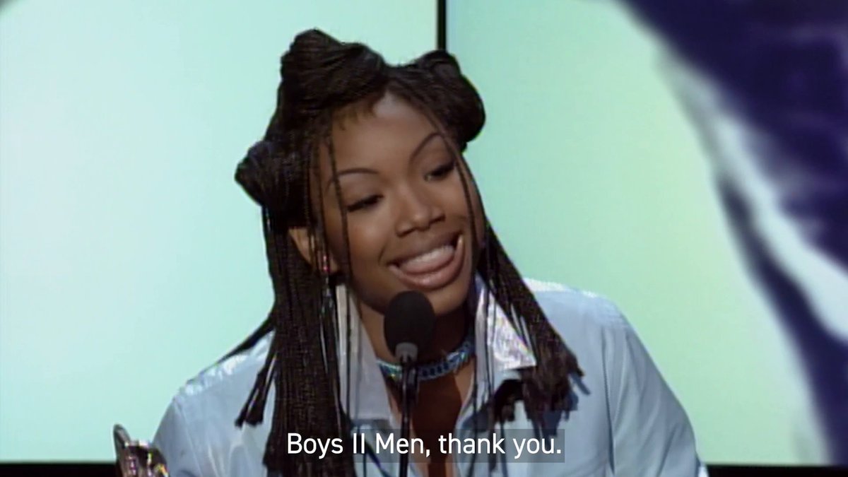 Brandy took home Best New Artist at the 1995 #SoulTrainAwards. Tell us your favorite Brandy song in the comments.