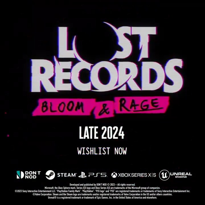 From the creators of Life is Strange at DON’T NOD Montreal, comes a brand-new narrative adventure #LostRecords: Bloom &amp; Rage. The summer of 95’s never been stranger Lost Records Games. Wishlist now: #TheGameAwards