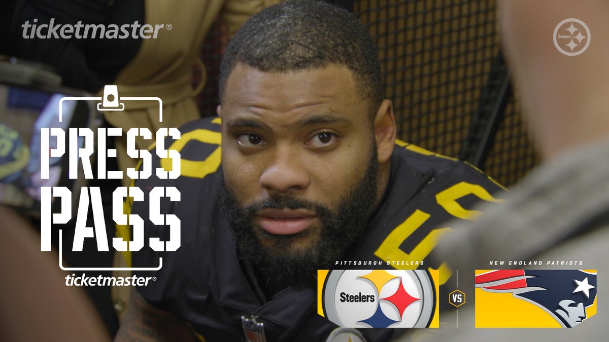 Christian Kuntz, Connor Heyward, Mykal Walker, Elandon Roberts, and Pat Freiermuth talk to the media following the Steelers loss to the Patriots in Week 14. Ticketmaster