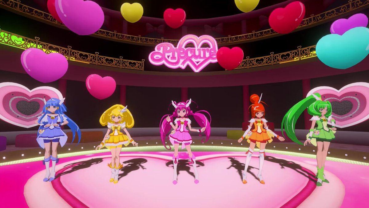 💕#プリキュアバーチャルワールド💕 \\開催まで…あと1日// 明日からです！ キュアハッピーたちからコメントが届きました！ チケットは絶賛発売中✨ ※直前はサイトが混み合う可能性がありますのでご注意ください。 本イベントはVRだけでなく配信でもお楽しみ頂けます❣️