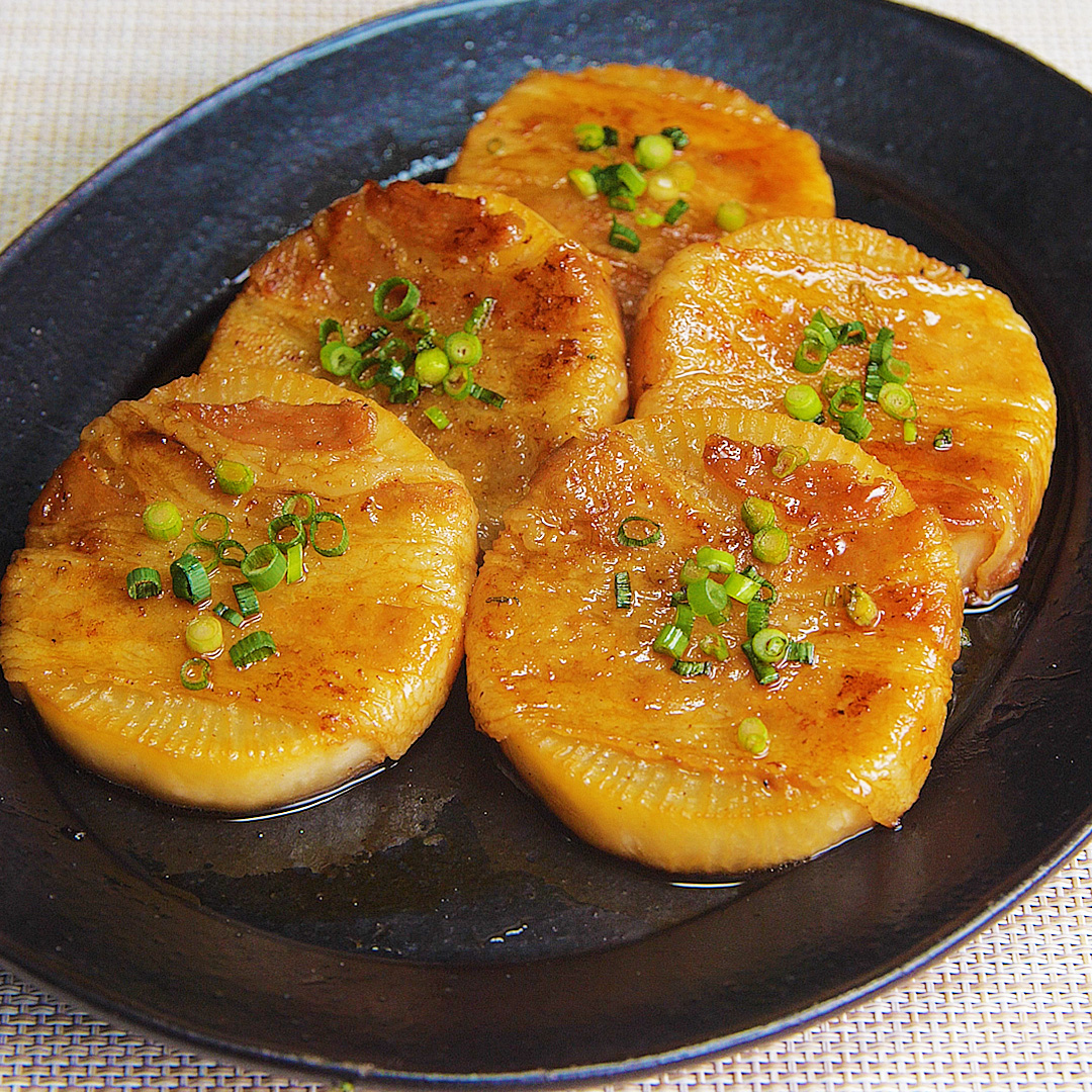 【レンチンで時短!】しみしみ豚大根😋🥢 / Daikon and Pork Rolls