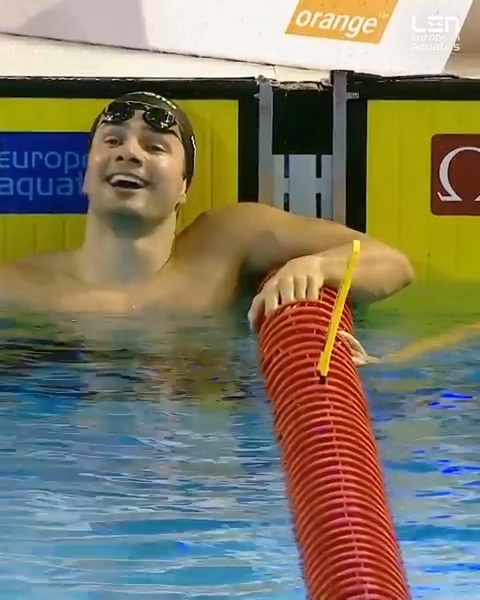 𝗢𝗻𝗹𝘆 𝟬.𝟬𝟱 𝘀𝗲𝗰𝗼𝗻𝗱𝘀 𝗶𝗻 𝗶𝘁 𝗳𝗼𝗿 𝗴𝗼𝗹𝗱 😱 Rewatch this incredible battle for European SC gold between Arno Kamminga 🇳🇱 and Nicolo Martinenghi 🇮🇹 from last night’s 100m Breaststroke final 👏 #LENOtopeni2023 | #Swimming