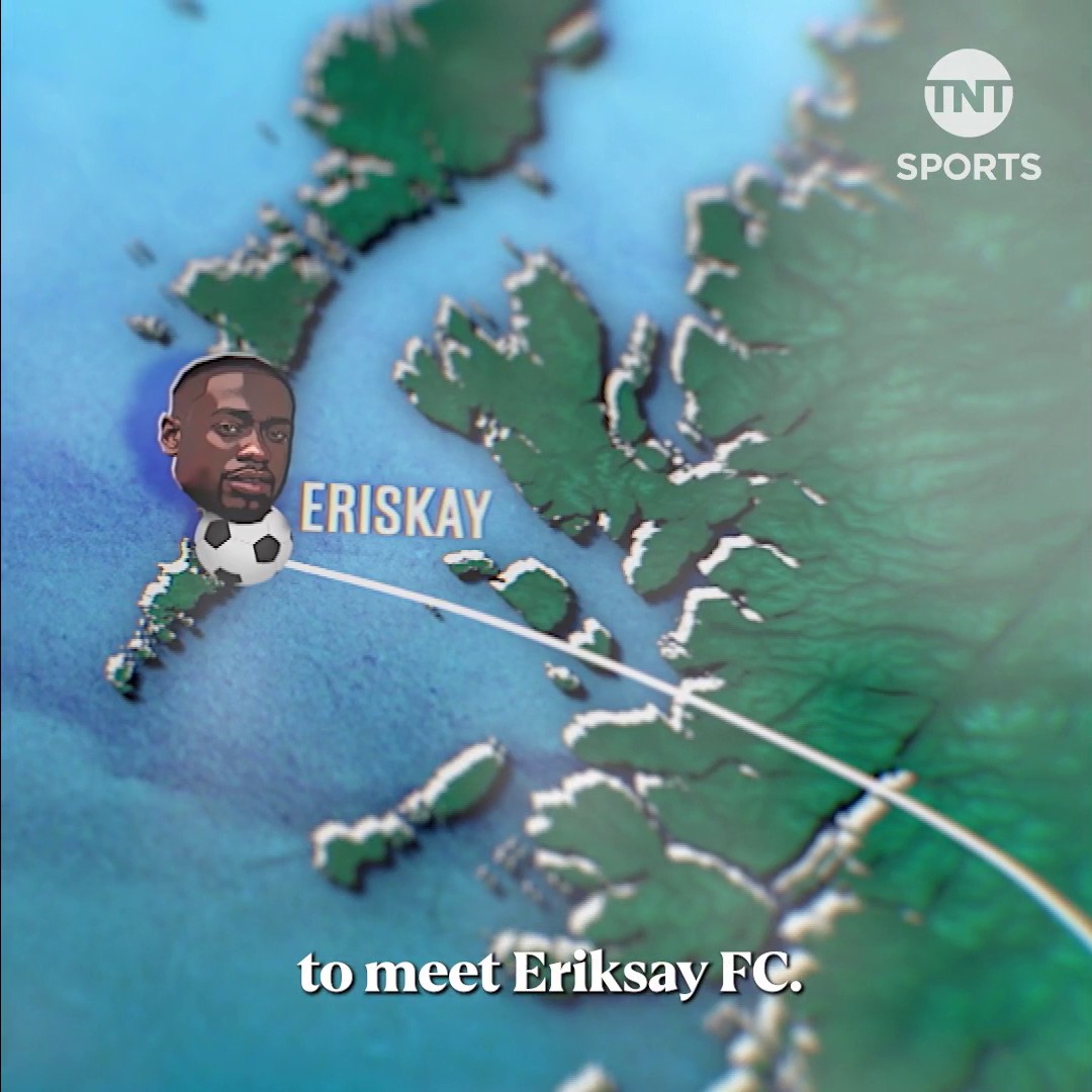 Catch the first episode of Stand-Up Kickabout tonight as A.Mensah travels to visit Eriskay Football Club! ⚽️ 📺 You can follow his journey to the Outer Hebrides on TNT Sports and discovery+ UK tonight at 10:30pm!