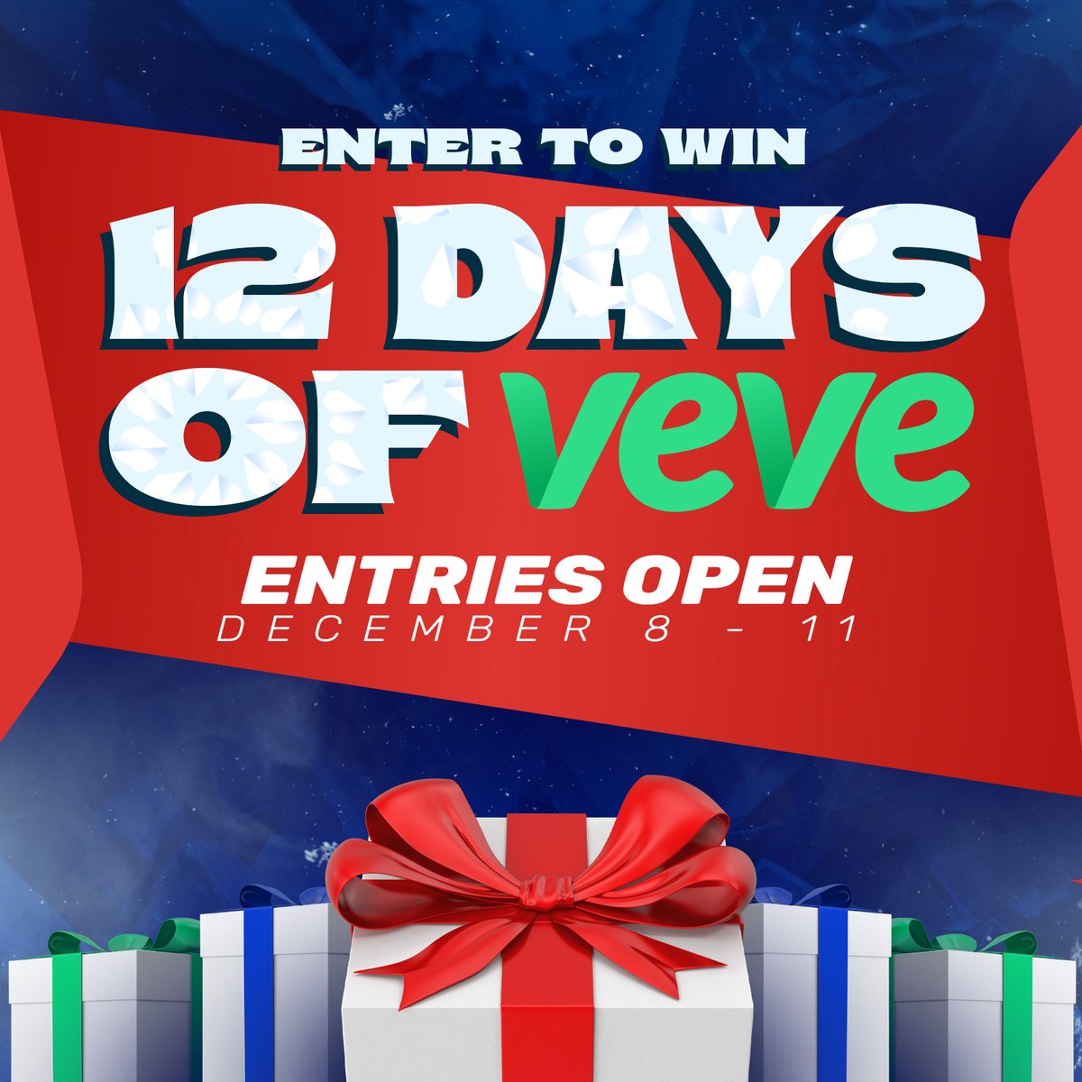 I just entered for a chance to win one of 120 digital collectibles and other prizes in the #12DaysOfVeVe on VeVe | Digital Collectibles! 🎁 Enter now (T&Cs apply) #CollectorsAtHeart 💙