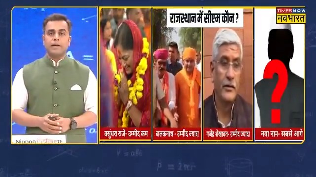 #NewsKiPathshala: ना बालकनाथ, ना वसुंधरा.. राजस्थान के मुख्यमंत्री बनने की रेस में किरोड़ी लाल मीणा सबसे आगे निकले Sushant Sinha की 'न्यूज़ की पाठशाला' में देखिए, राजस्थान के सीएम रेस में आगे कौन? Amit Kumar #KiroriLalMeena #RajasthanCM