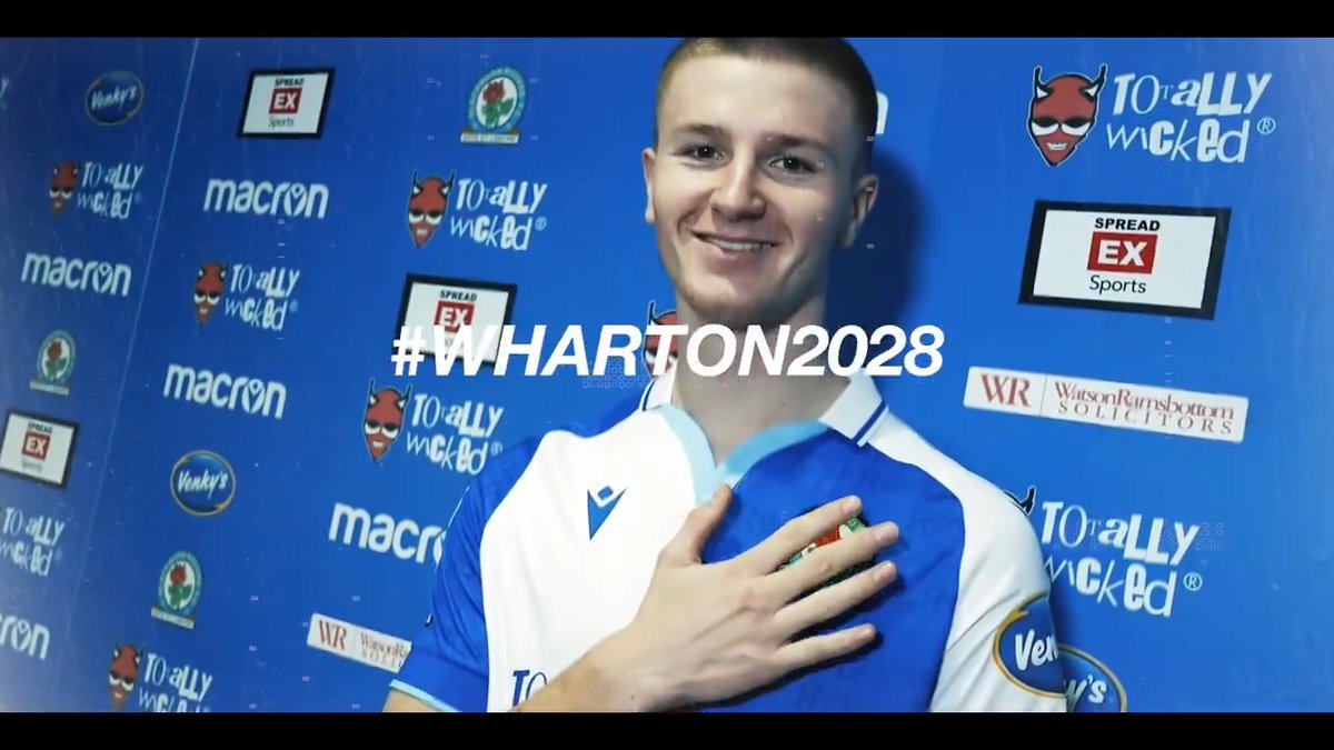 ✍️ #Wharton2028 🌹 Adam Wharton | #Rovers 🔵⚪️