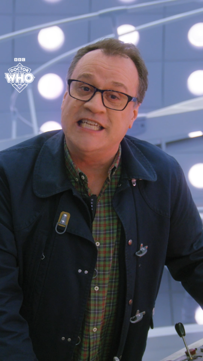 24 hours to go!! And now, a word of warning from Russell T Davies... 👀 #DoctorWho: The Giggle, arriving 6:30pm GMT Saturday 9th December, on BBC One in the UK and Ireland, BBC iPlayer in the UK and Disney+ in the rest of the world.