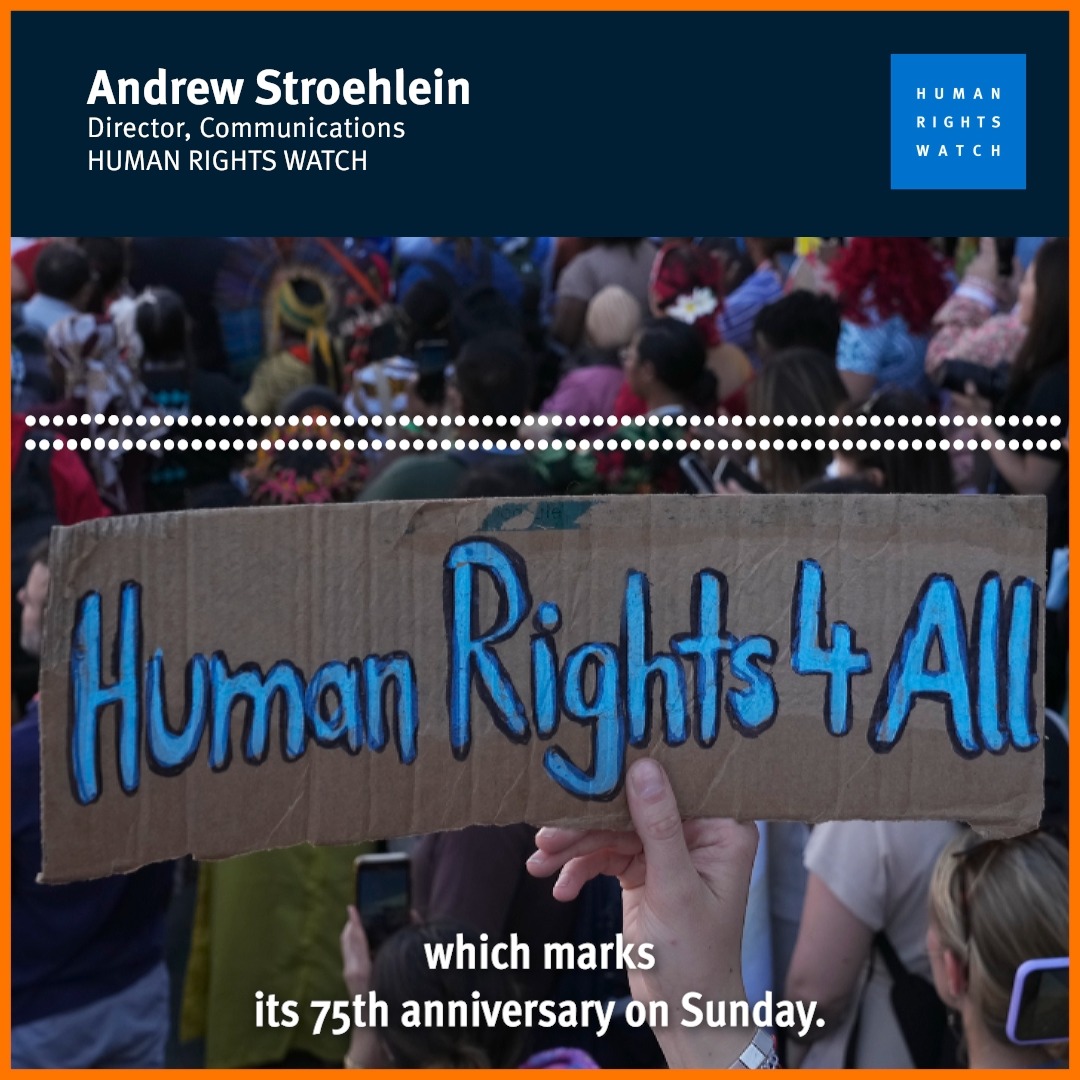 Sunday marks the 75th anniversary of the Universal Declaration of Human Rights These are 30 points we can all surely agree on that speaks, as the Declaration’s preamble says, “of the inherent dignity and of the equal and inalienable rights of all.”