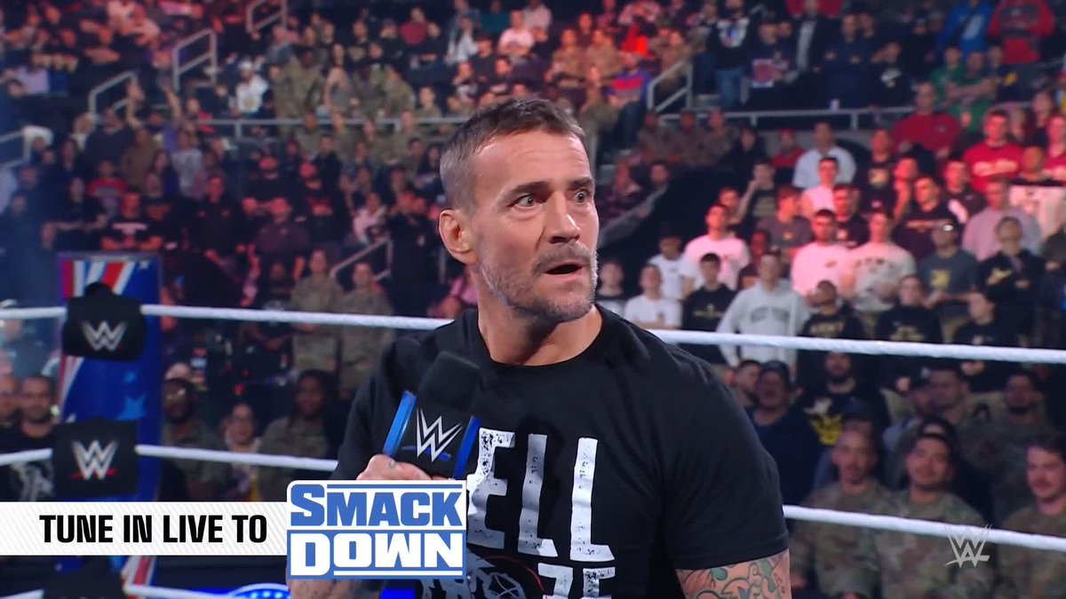 "...I begin MY journey of finishing MY story and that means one thing... MAIN EVENTING WRESTLEMANIA!" ⚡️⚡️⚡️ player/coach just put EVERYONE on notice. He's back. #SmackDown