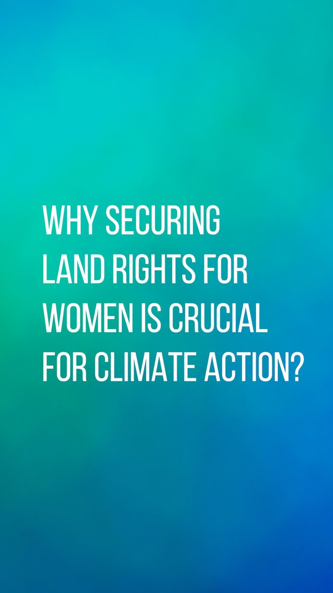 Women's stewardship of forests holds key to #ClimateAction. At #COP28, UNEP 2022 #EarthChamps winner Cécile Ndjebet explains why securing women’s rights to land is essential for ecosystem restoration &amp; a sustainable future.