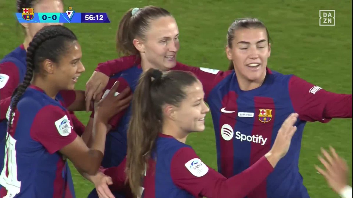 💥 El espectacular GOLAZO de Graham-Hansen que rompió el muro armero e inauguró la exhibición del Barça en la segunda parte