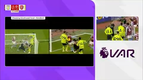 THE ONFIELD DECISION STANDS - NO GOAL ❌ The goal was disallowed for a handball on Havertz ✋