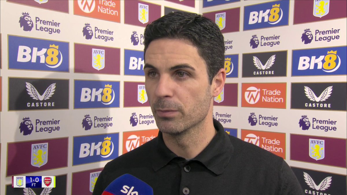 "I'd prefer not to comment" Mikel Arteta remains tight lipped on the two incidents in the second-half after Arsenal's loss against Aston Villa 🤫