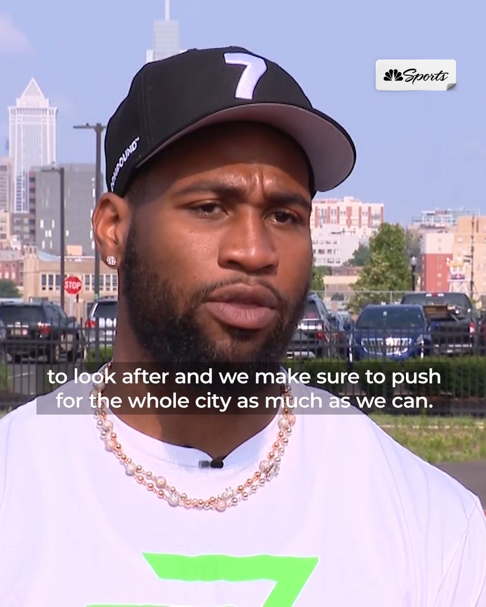 Eagles linebacker Haason 7 Reddick is making a difference in his hometown of Camden, NJ. Find out how heโs been a positive role model for youth. (Via NBC10 Philadelphia)