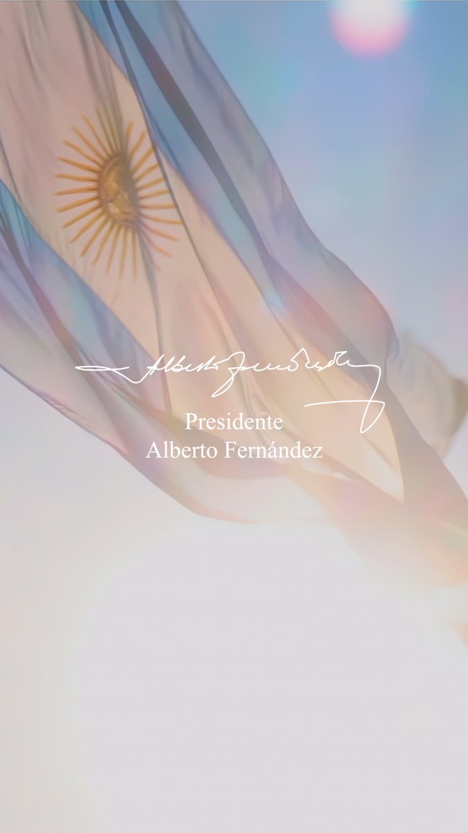 Enfrenté numerosos desafíos y nunca bajé los brazos. Con aciertos y con errores, tengo la tranquilidad de no haber tomado ni una sola medida en contra de ustedes. Gracias por haberme dado el honor de presidir la República Argentina 🇦🇷, la patria que amo.