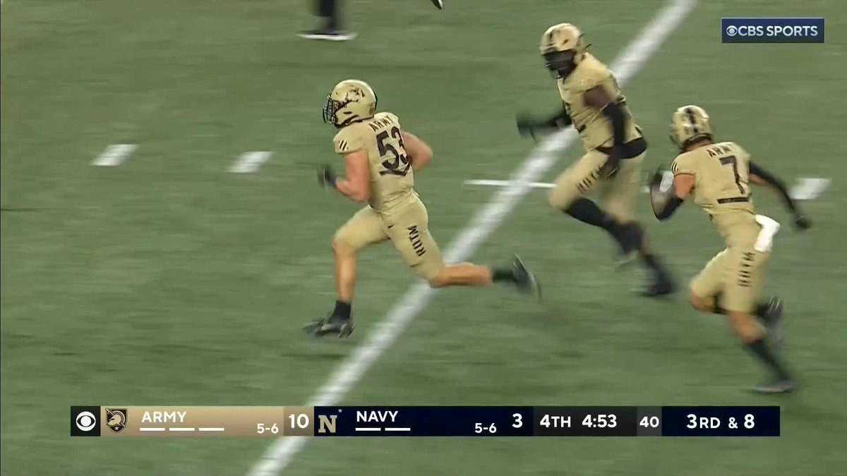 ARMY SCOOP AND SCORE! What a play by Kalib Fortner.